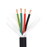 Huayuan TRVV high flexibility 2/3/4 core cable, PVC insulated sheath, stranded copper wire and cable