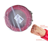 Huayuan BV/BVR 450/750V 1.5mm 2.5mm 4mm 6mm Single/Multi Strand Copper Core BV PVC Wire made in China